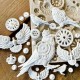 Prima Marketing Clockwork Sparrows Moulds