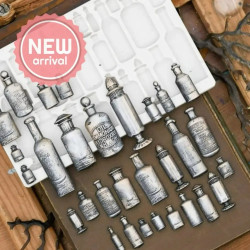 Prima Marketing Apothecary Bottles Moulds