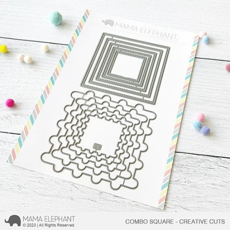 Mama Elephant COMBO SQUARE CREATIVE CUTS