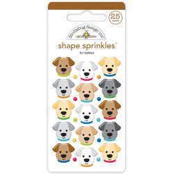 Doodlebug Design Fur Babies Shape Sprinkles