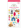 Doodlebug Design Throw. Fetch. Repeat.  Shape Sprinkles
