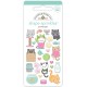 Doodlebug Design Purr-fect Pals Shape Sprinkles