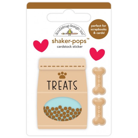 Doodlebug Design Doggie Treats Shaker-Pops