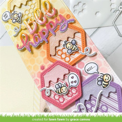 LAWN FAWN Hive Five Clear Stamp