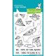 LAWN FAWN Just Plane Awesome Clear Stamp