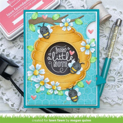 LAWN FAWN More Magic Messages Clear Stamp