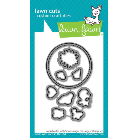 LAWN FAWN More Magic Messages Cuts