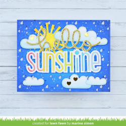 LAWN FAWN Giant Hello Sunshine Cuts