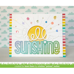 LAWN FAWN Giant Hello Sunshine Cuts