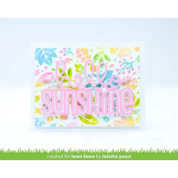 LAWN FAWN Giant Hello Sunshine Cuts