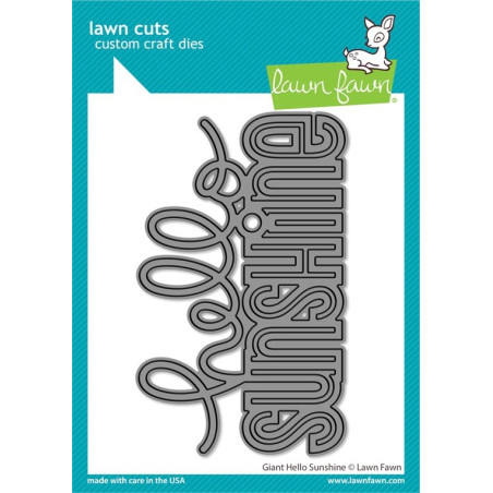 LAWN FAWN Giant Hello Sunshine Cuts