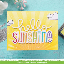 LAWN FAWN Giant Hello Sunshine Cuts