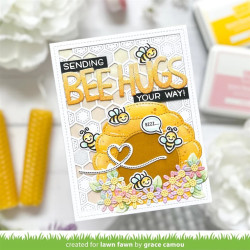 LAWN FAWN Hive Five Clear Stamp