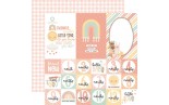Echo Park Our Baby Girl Multi Journaling Cards Double-Sided Cardstock 30x30cm