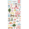 Echo Park Here Comes The Sun Chipboard Accents