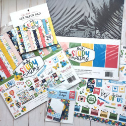 Echo Park  Our Story Matters Coordinating Solids Paper Pack 30x30cm