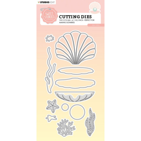 StudioLight Cutting Dies nr.528 Sea Shell