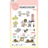 StudioLight Essentials Stamp & Cutting Die Sea Shore