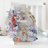 Piatek13 Light Chipboard Embellishments DECO BASE BOTTLE