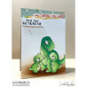Stamping Bella Oddball Mama Dino & Her Babies Cling Stamp