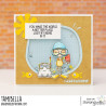 Stamping Bella Mini Oddball Swimmer & Pug Cling Stamp