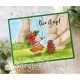 Stamping Bella Summer Bundle Girl & Puppy Hula Dance Cling Stamp