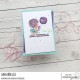 Stamping Bella Summer Bundle Girl In Swimcap & Puppy Cling Stamp