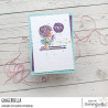 Stamping Bella Summer Bundle Girl In Swimcap & Puppy Cling Stamp