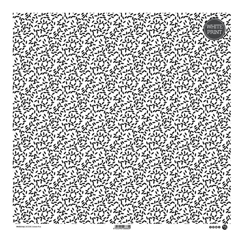 MODASCRAP - ACETATE RICE 30x30cm