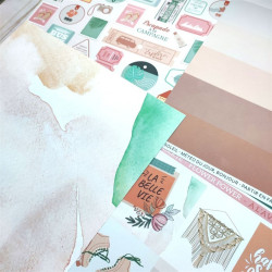 Les Ateliers de Karine Bonjour l'été Collection 30x30cm