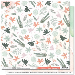 Les Ateliers de Karine Bonjour l'été Collection 30x30cm