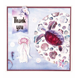 StudioLight Essentials Mixed Paper Pad A5 Underwater World nr.24