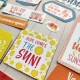 Echo Park Here Comes The Sun Frames & Tags 34pz