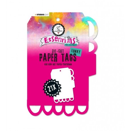 StudioLight Essentials Die-cut Paper Tags Funky