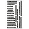 Sizzix Clear Stamps Set 24PK - Good Vibes 3 665909