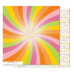 YupplaCraft Paper Pack 30x30cm - SHINE LIKE THE SUN