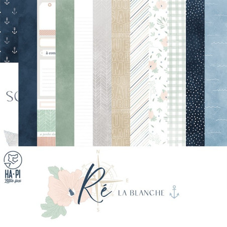 HA-PI Little Fox Ré la blanche Collection Kit + Acetato 30x30cm