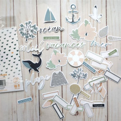 HA-PI Little Fox Die-cuts Ré la blanche
