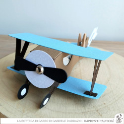 Fustelle Cut-Mi 88422-CML-E Aeroplanino 3D