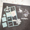 HA-PI Little Fox Die-cuts Ré la blanche