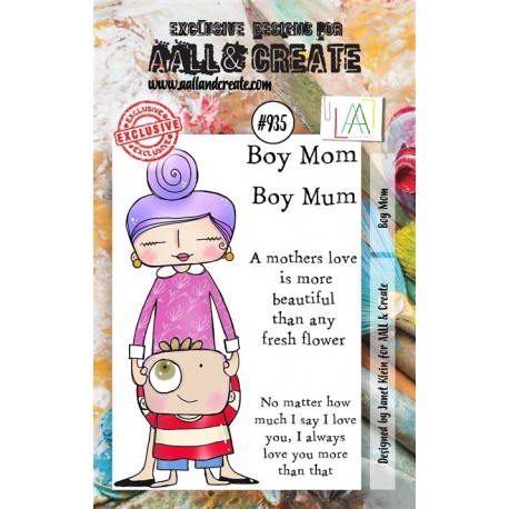 AALL & Create Stamp Set 935 Boy Mom