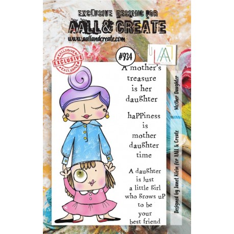 AALL & Create Stamp Set 934 Mother Daughter