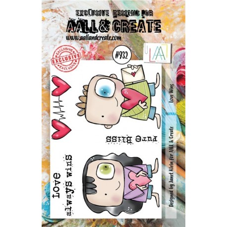 AALL & Create Stamp Set 932 Love Wins