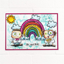 AALL & Create Stamp Set 931 Mr & Mrs