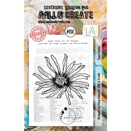 AALL & Create Stamp Set 930 Paper Leaves