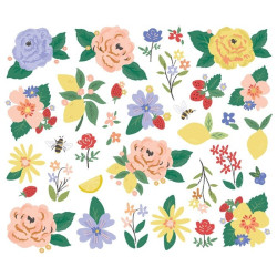 Simple Stories The Little Things Floral Bits 34pz
