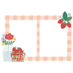 Simple Stories The Little Things CHIPBOARD Frames 6pz