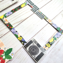 Simple Stories The Little Things CHIPBOARD Frames 6pz
