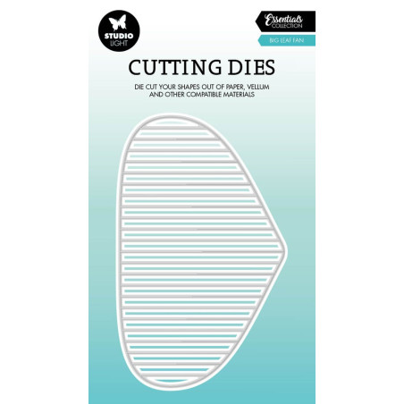 StudioLight Cutting Dies Essentials BIG LEAF FAN nr.539