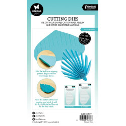 StudioLight Cutting Dies Essentials BIG LEAF FAN nr.539